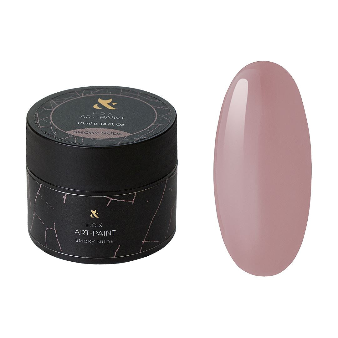 Art-paint Smoky Nude! En 2-i-1 gelmaling for stilige negldesign.