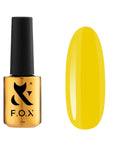Knallgul F.O.X Akryl Gel Bottle for energisk og livlig manikyr.