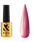 F.O.X Cat Eye rosa gellakk med skimrende lyseffekt.