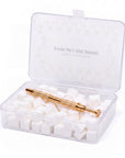 Ombre Box for negler med 100 utskiftbare ombre svamper