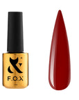 Scarlet Red – Halvtransparent skarlagensrød top coat med glans.