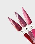 F.O.X Cat Eye Gellack Sett "RED, Pink, Lily" 7ml