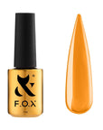 F.O.X Top Rainbow: Orange top coat som gir neglene et levende utseende.