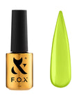 F.O.X Top Rainbow: Gul top coat for en frisk og energisk neglelook.