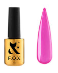 F.O.X Top Rainbow: Lys rosa top coat for en lekfull og livlig neglelook.