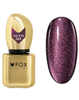 Lilla Cat Eye gellack 024 med magnetisk refleksjon