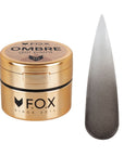 Svart F.O.X Ombre Gel Paint 10 for moderne negledesign