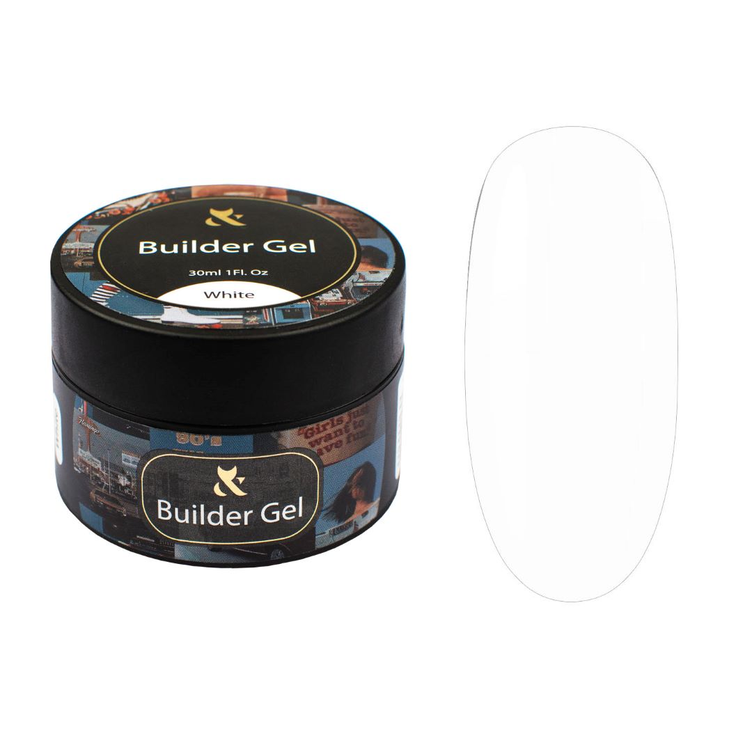 Builder Gel White lar deg lage fransk manikyr uten å overlappe.