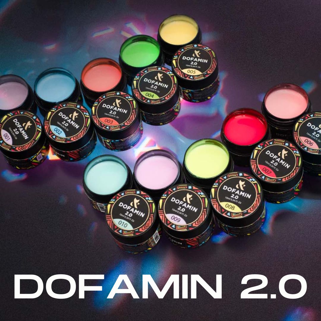 F.O.X Dofamin 2.0 - Fargebaser for Kreative Negldesign