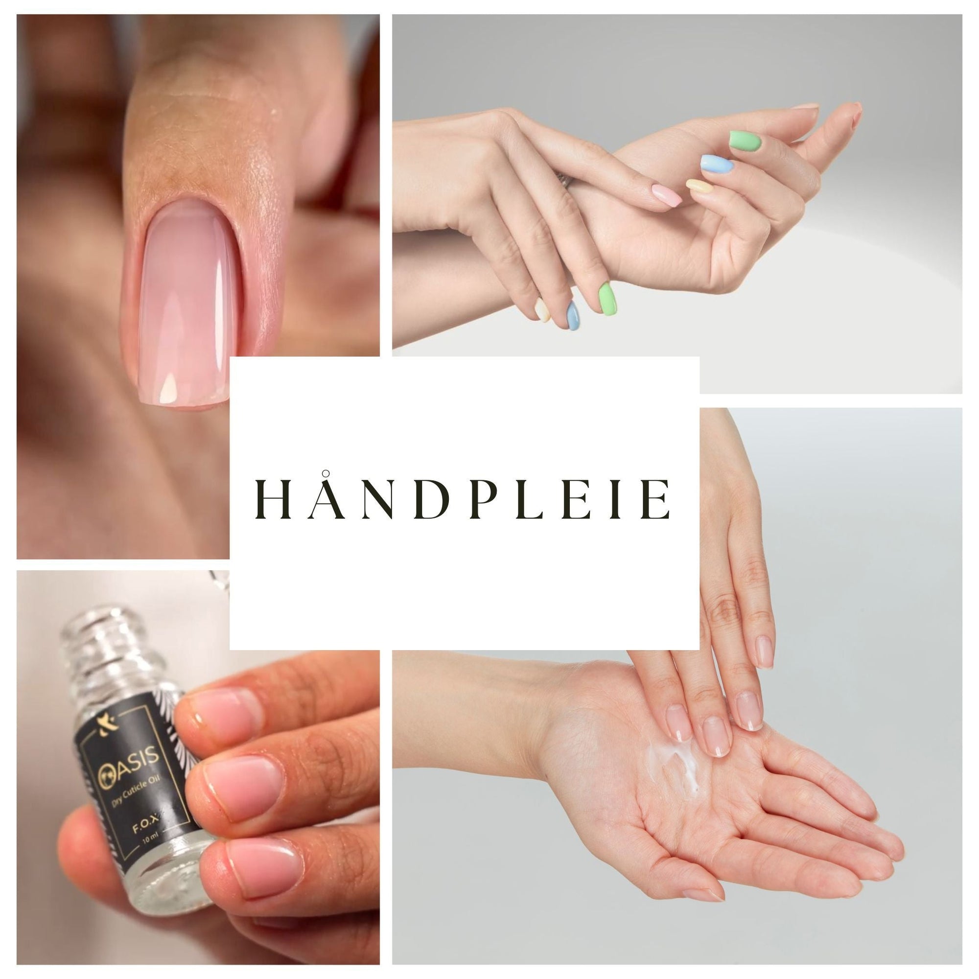 Håndpleie og neglebåndspleie produkter på nett.