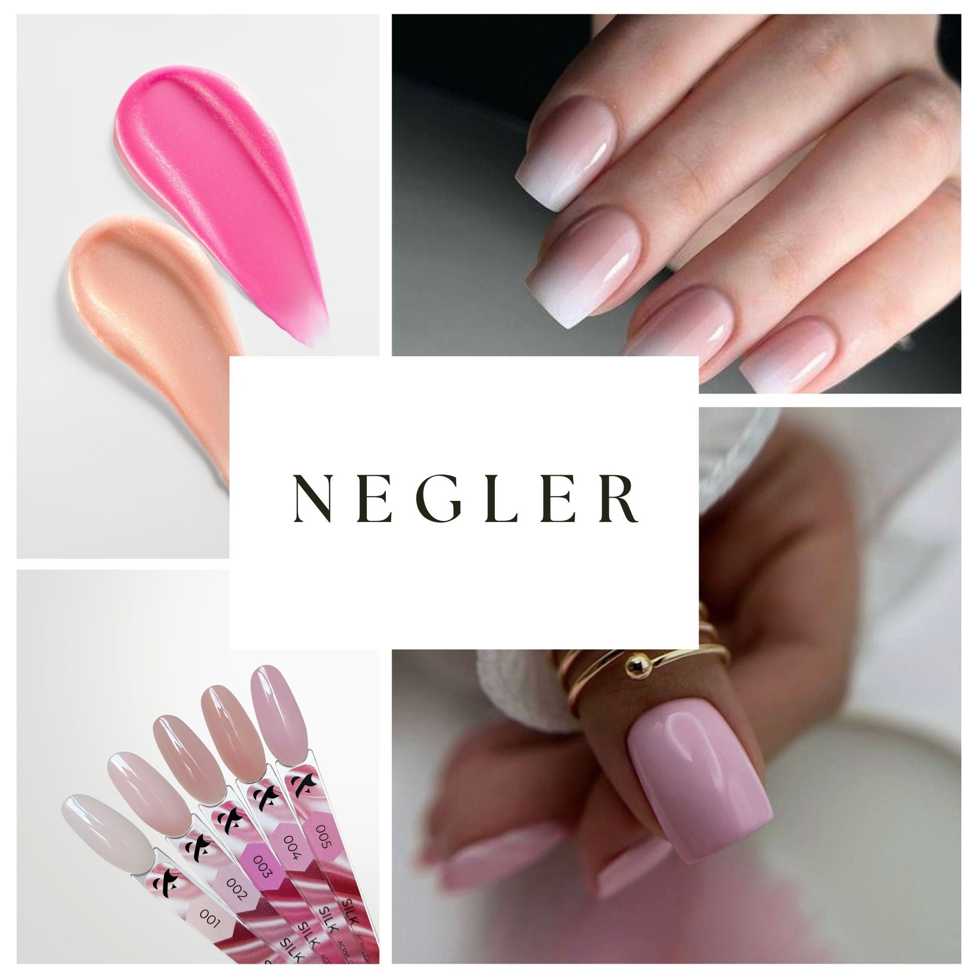 Alt til negler: gellack, akryl gel, base coat, top coat og verktøy