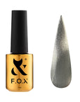 F.O.X Cat Eye Crystalline gellakk, en elegant nyanse som gir en imponerende cat eye-effekt uten behov for svart underlakk.