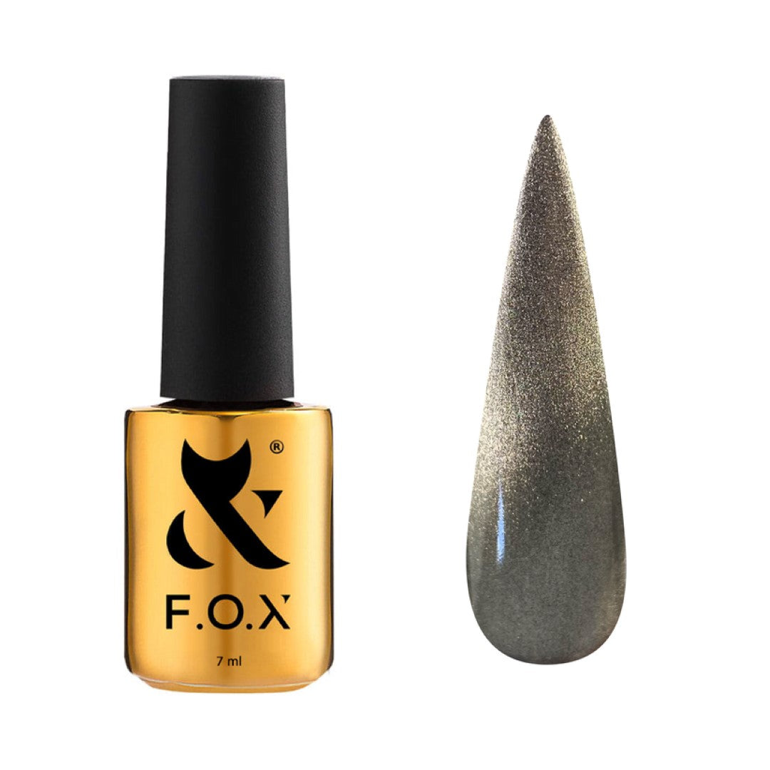 F.O.X Cat Eye Crystalline gellakk som gir en spektakulær cat eye-effekt.