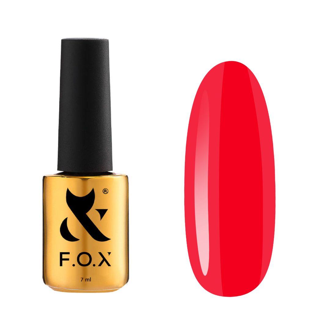 Intens rød akrylgel bottle for varm og dristig neglelook.