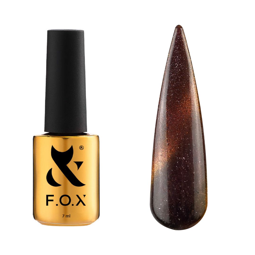 F.O.X Cat Eye Galaxy gellack, ideell for å skape unike og presise negledesign.