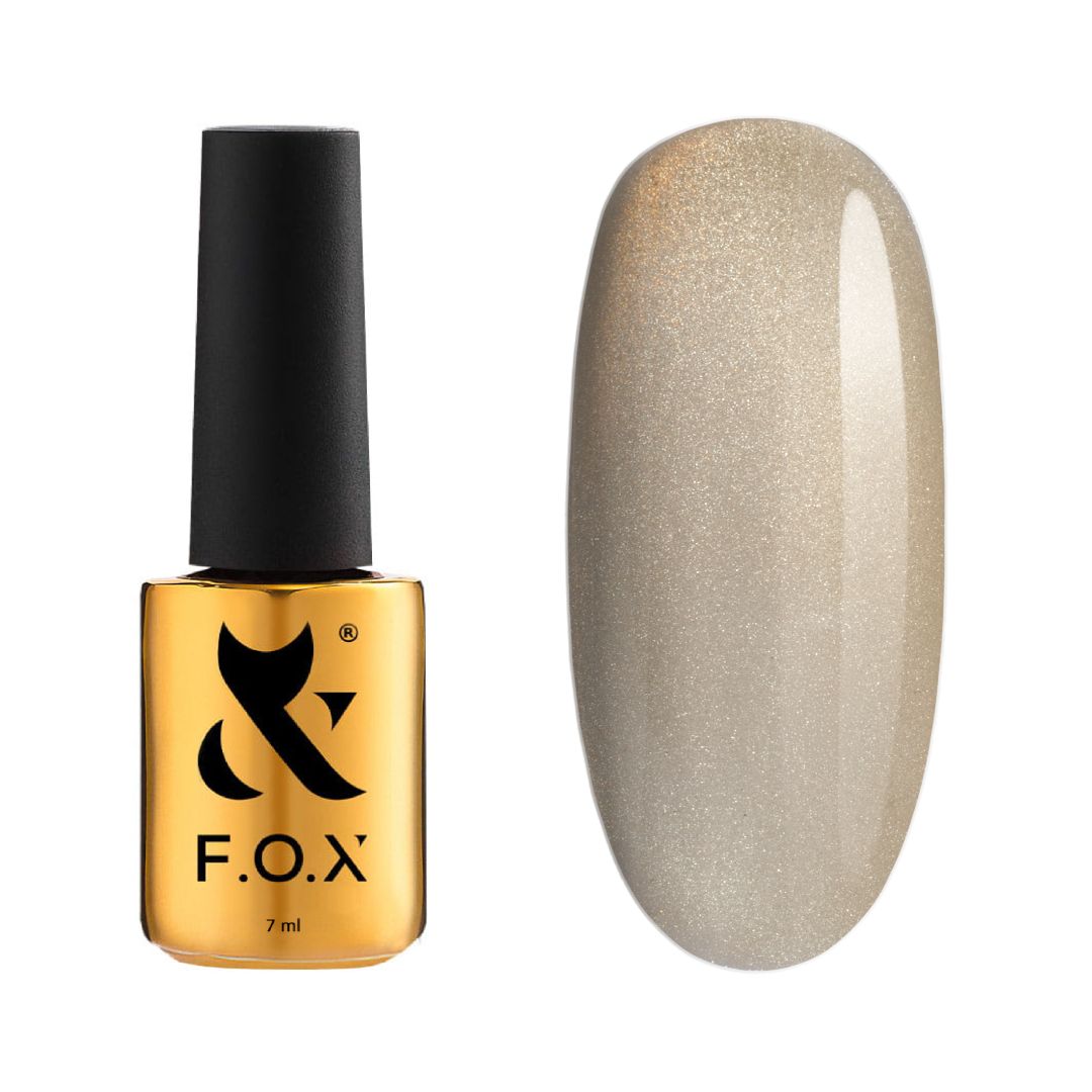 Cat Eye gellack 001 champagne gull med magnetisk effekt