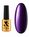 Lilla Cat Eye gellack F.O.X 012 med fiolett Cat Eye-effekt