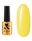 Gul pastel gellack F.O.X Spring 006 lys nyanse