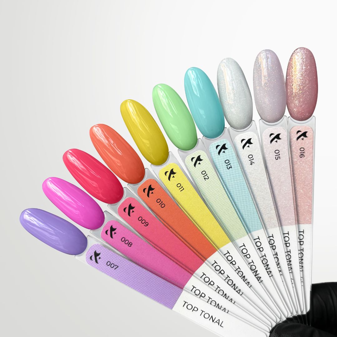 Top Tonal top coat nyanser for baby boomer design