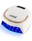 LOOMI UV LED neglelampe med batteri 80 W