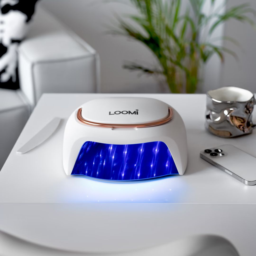 LOOMI neglelampe med 90 sekunder Low Heat Mode