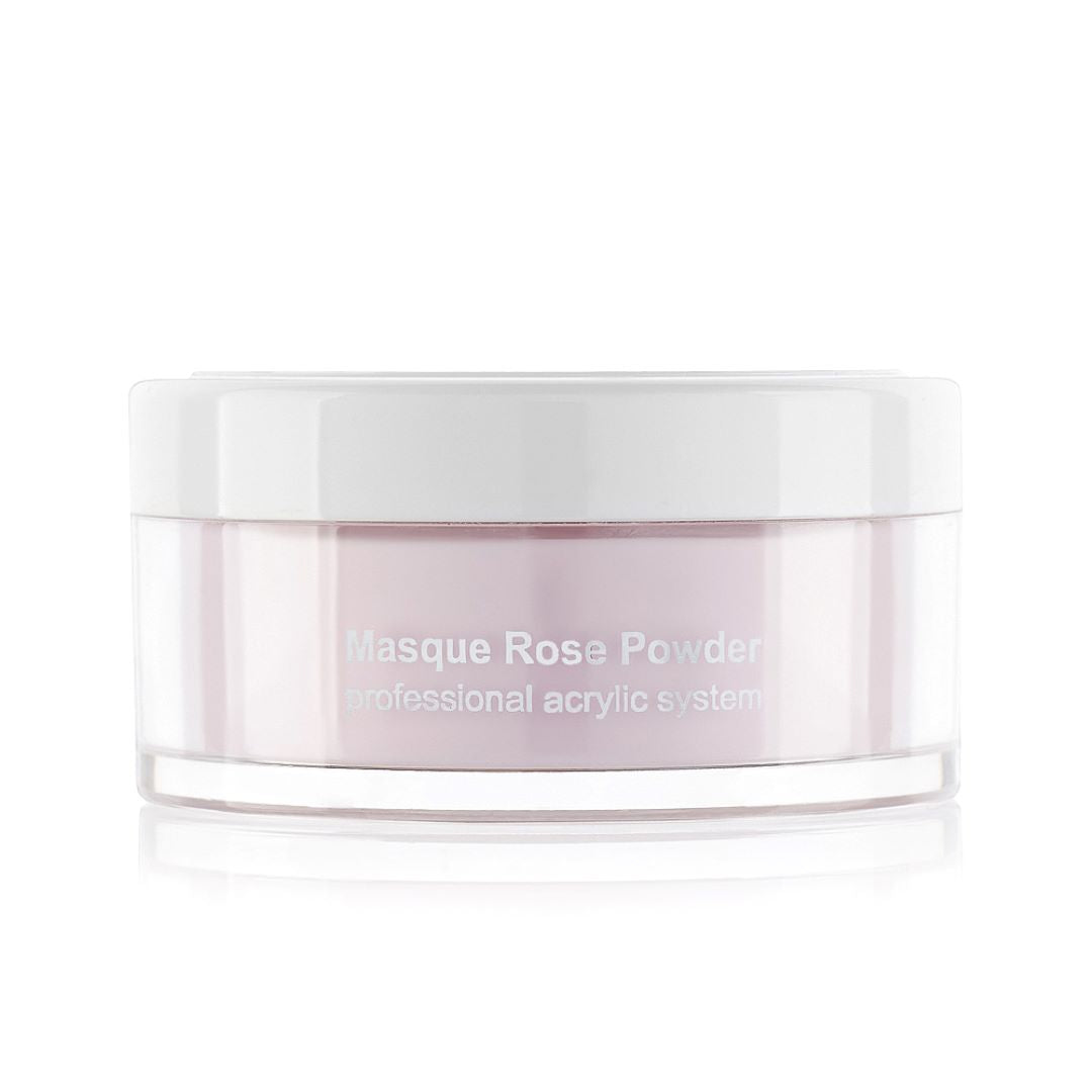 Masque Rose Acrylic Powder  perfekt for å maskere ufullkommenheter på problemnegler.