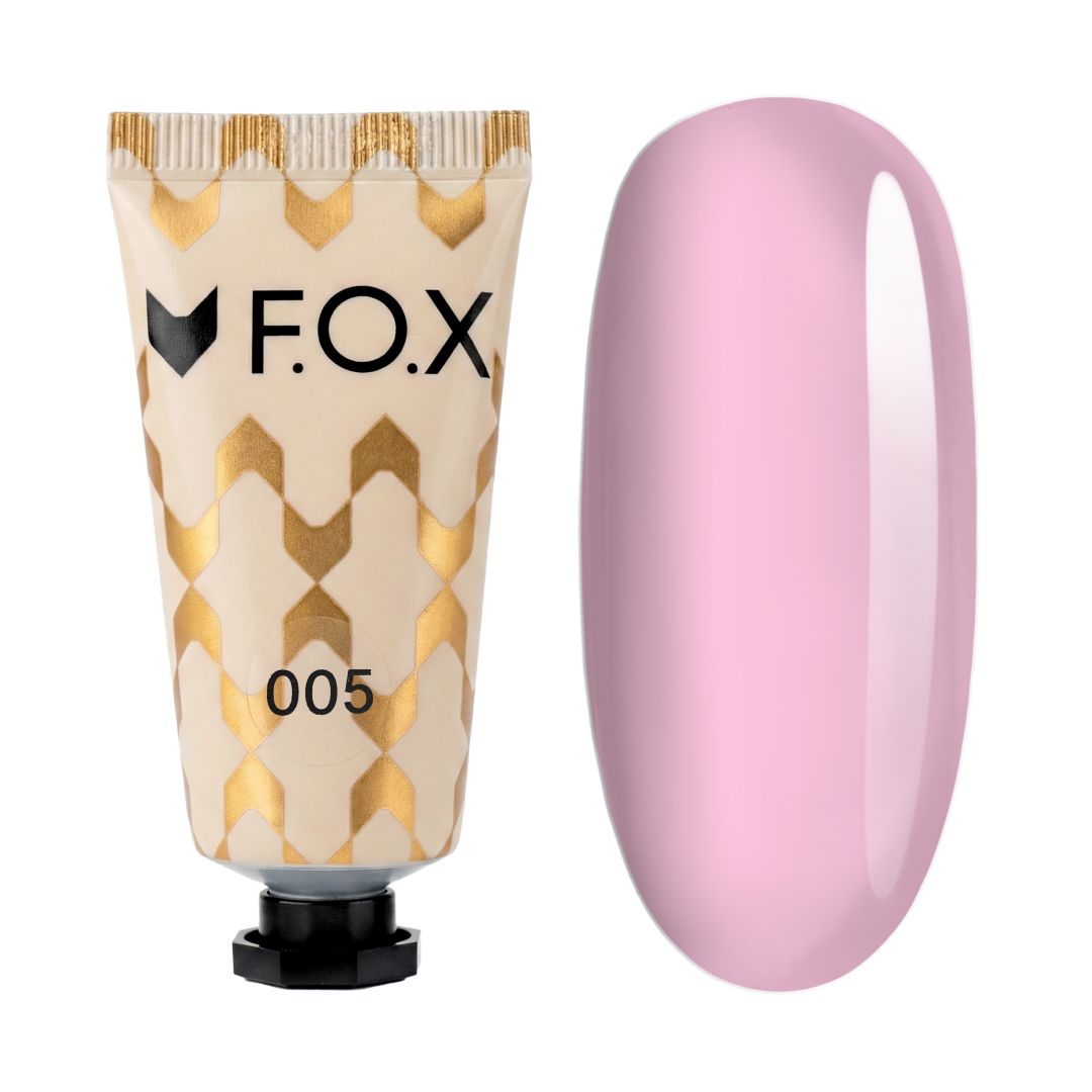 F.O.X rosa Polygel 005 for modellering av lange negler