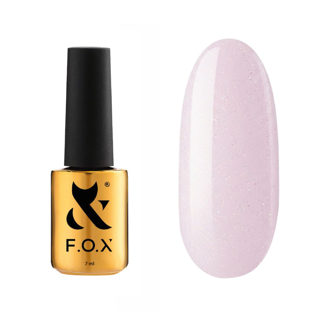 Top coat nude shimmer F.O.X Top Tonal 015