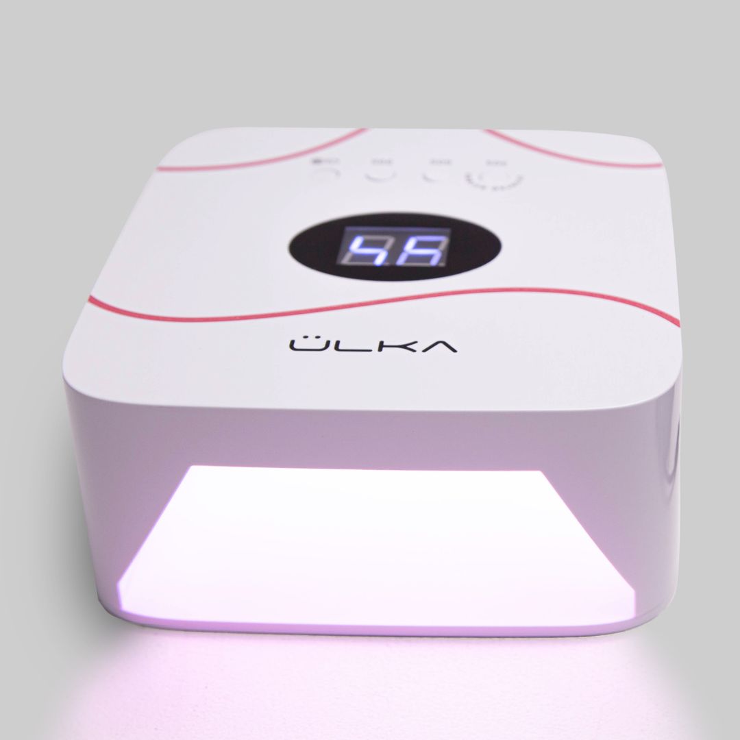 ÜLKA LÜMOS oppladbar lampe med 30 LED-lys for geleherding