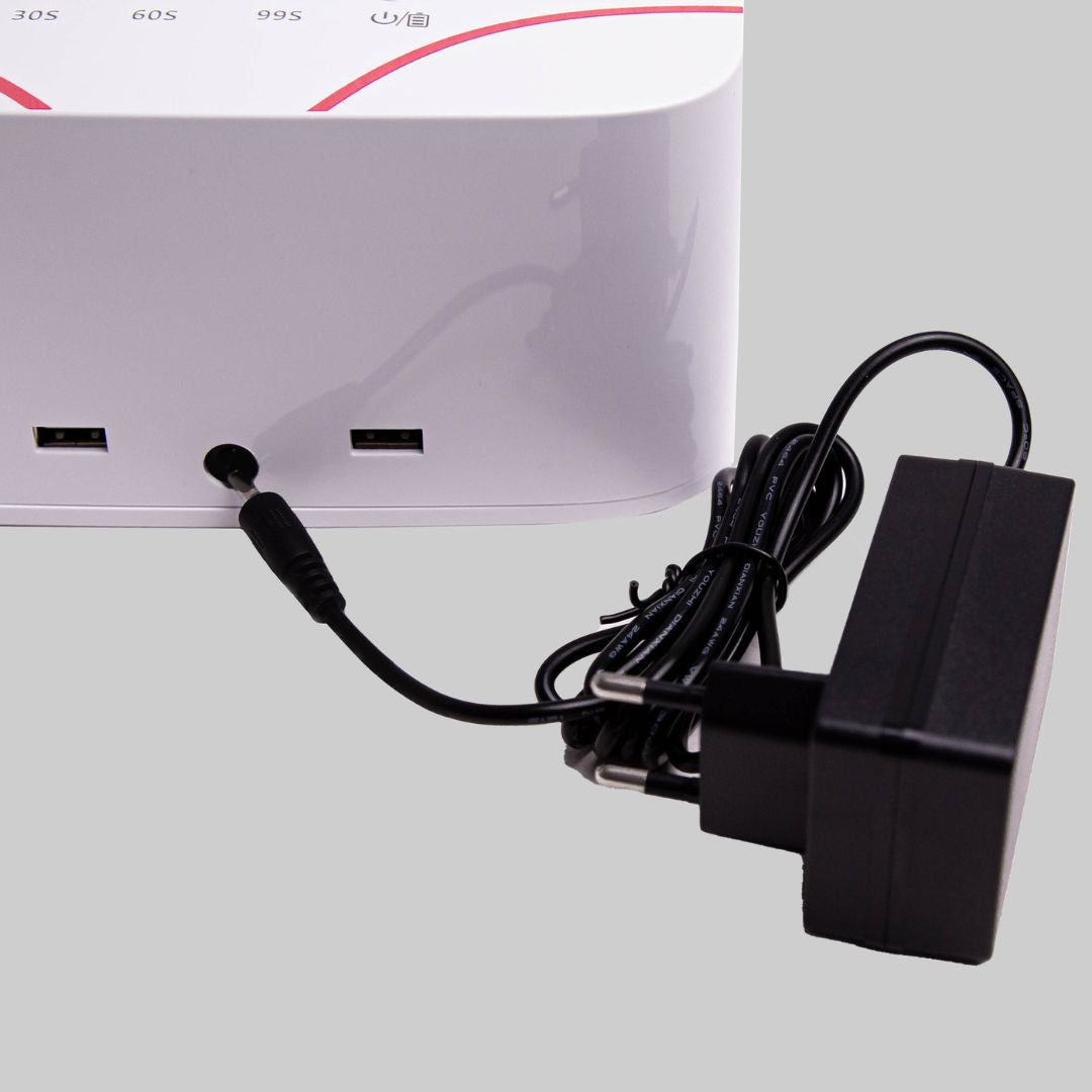 Ergonomisk oppladbar lampe for profesjonell manikyr
