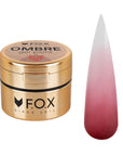 Rødrosa F.O.X Ombre Gel Paint 09 med intens pigmentering
