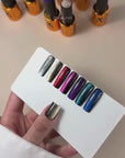 F.O.X Cat Eye gellack som viser glitrende lysspill og unike Cat Eye-design i ulike farger