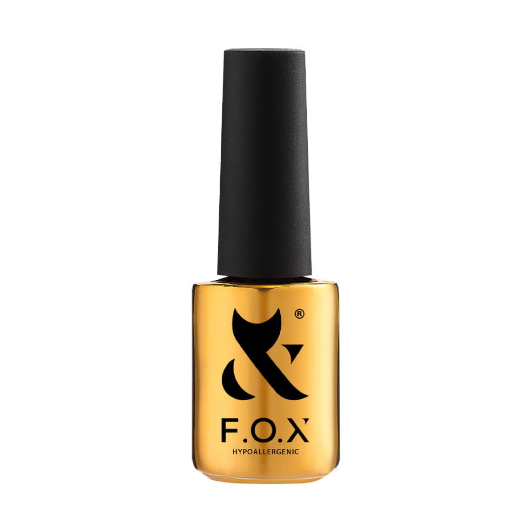 Profesjonell F.O.X Top coat Rubber gellakk beskyttelse