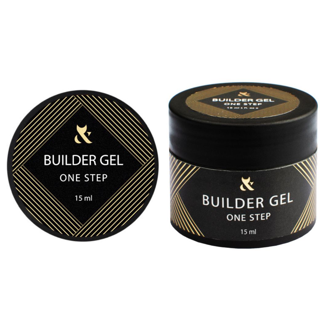 Builder Gel One Step clear for å styrke neglene