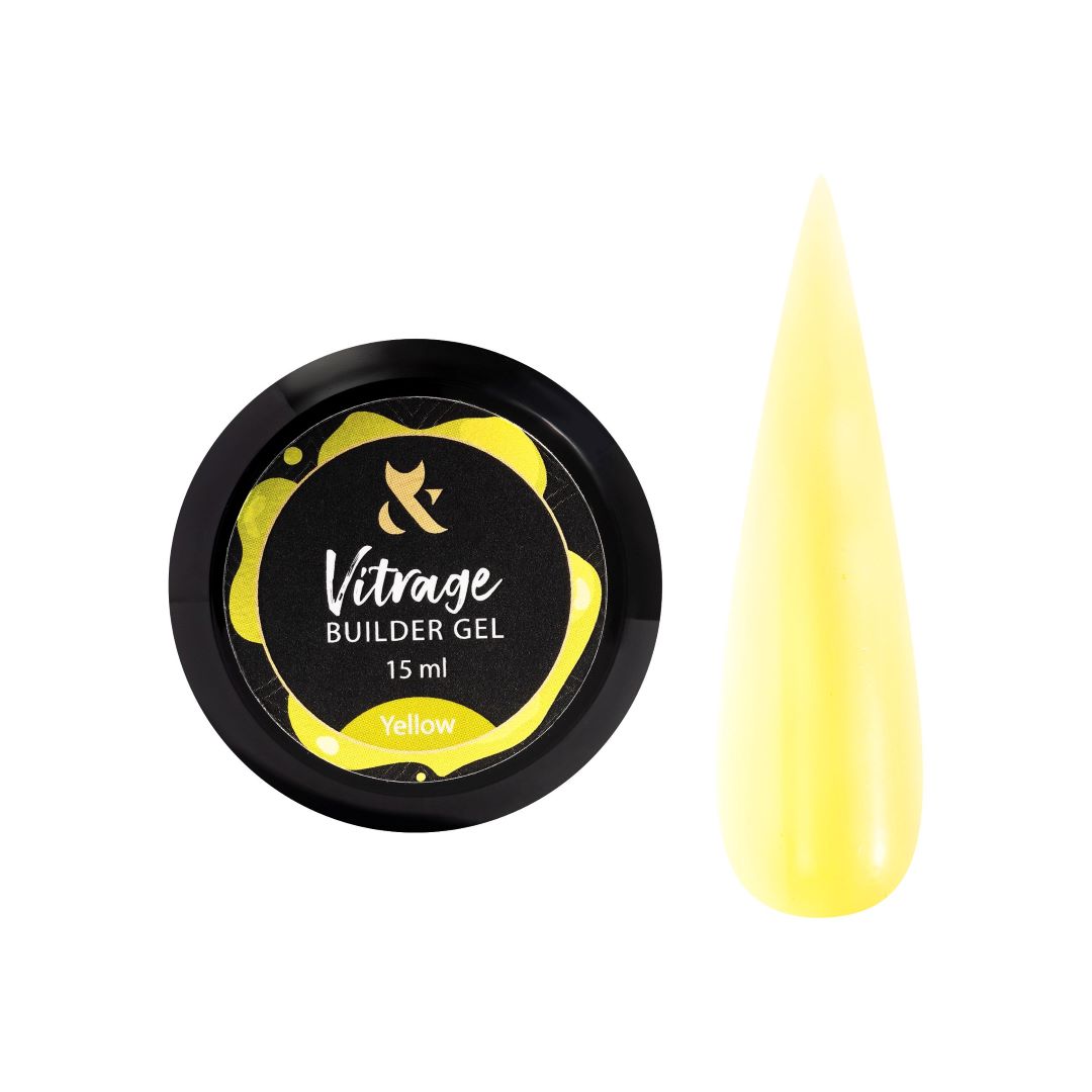 Builder Gel "Vitrage" Yellow 15ml