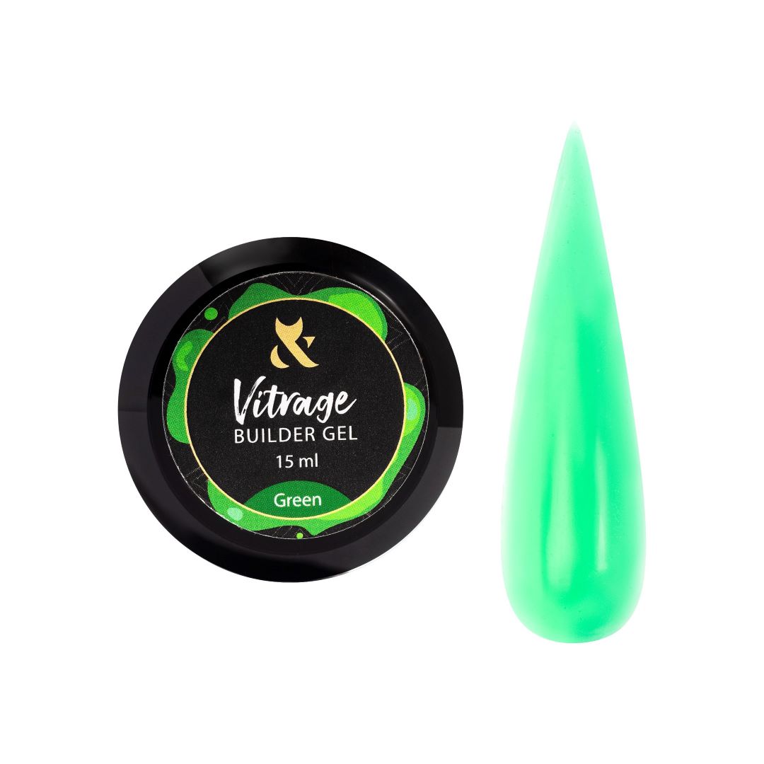 Builder Gel Vitrage Green 15ml