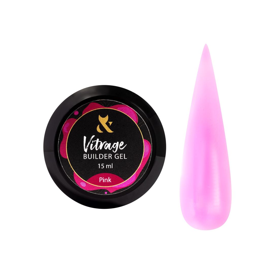 Builder Gel Vitrage Pink 15ml