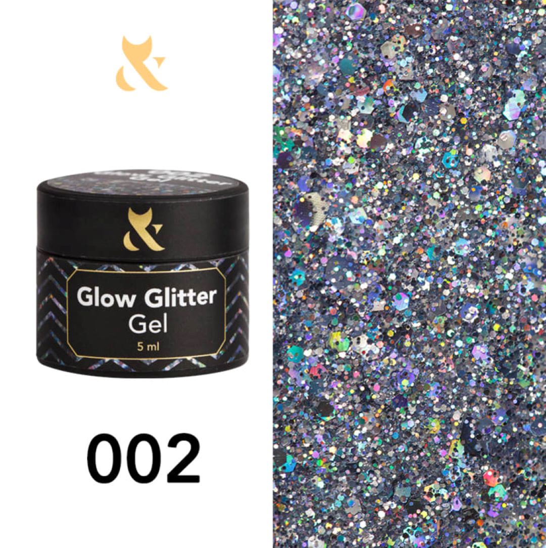 Magisk Negledesign: F.O.X Glow Glitter Gel for Festlig Skjønnhet