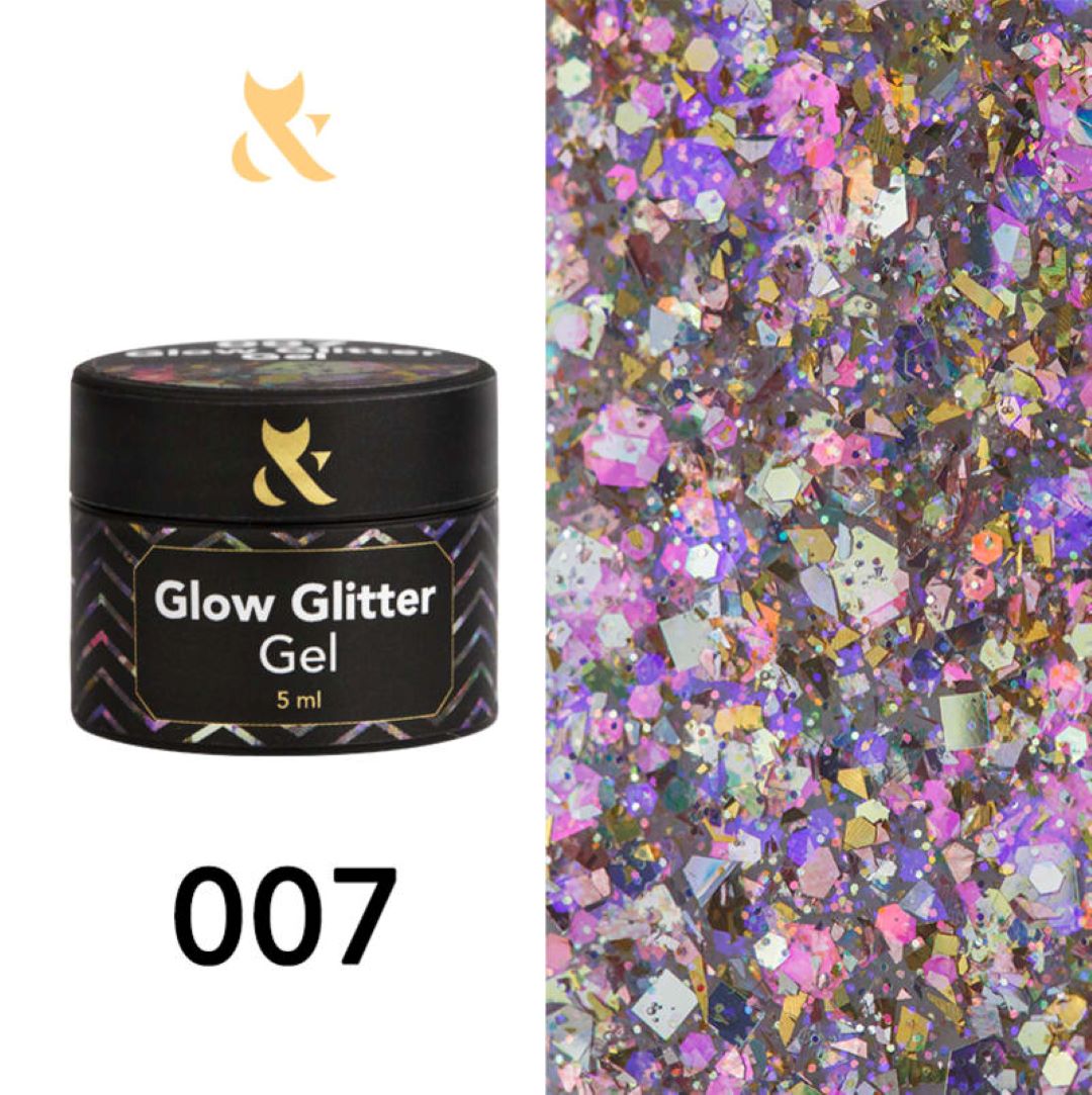 Neglekunst Mesterverk: F.O.X Glitter Gel for Elegant Design.