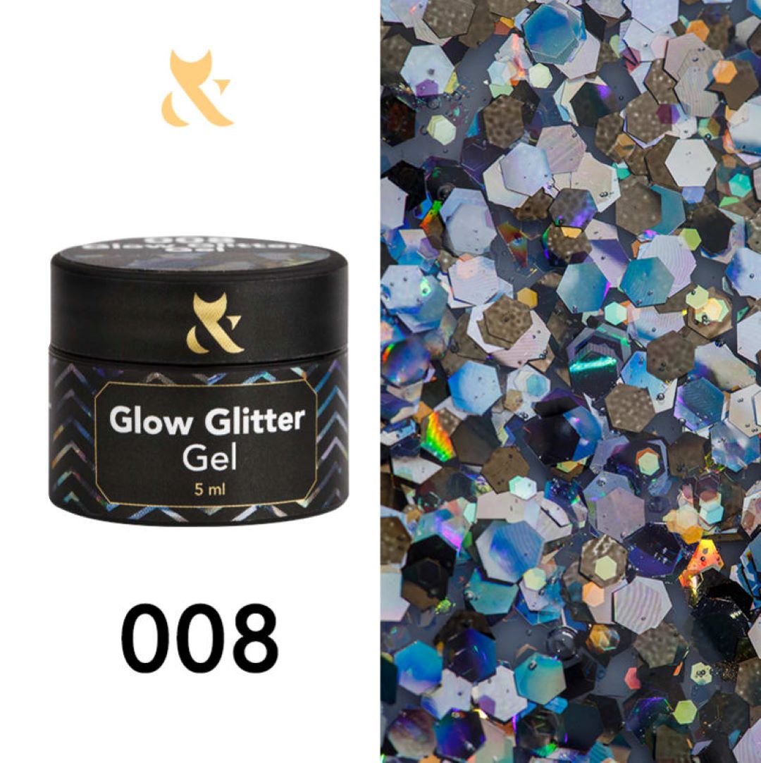 Glitrende Skjønnhet: F.O.X Glitter Gel for Langvarig Effekt.