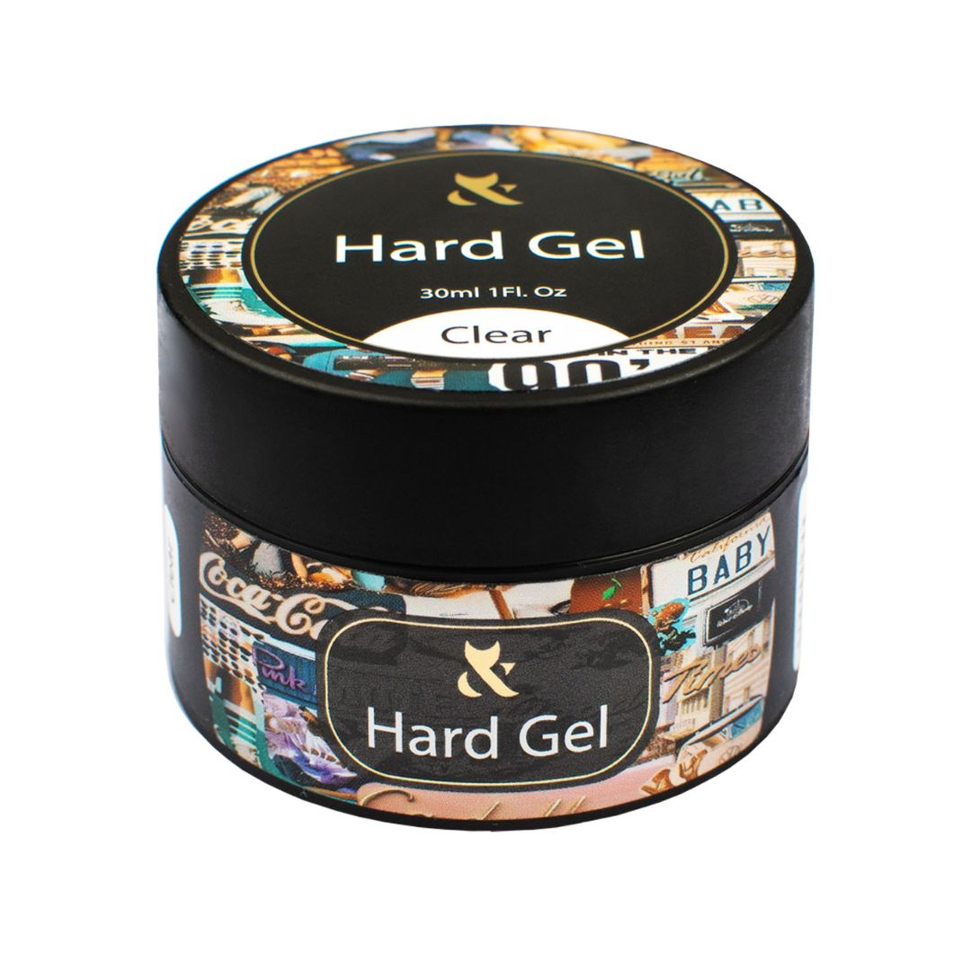 Hard Gel - selvnivellerende gel i flytende konsistens.