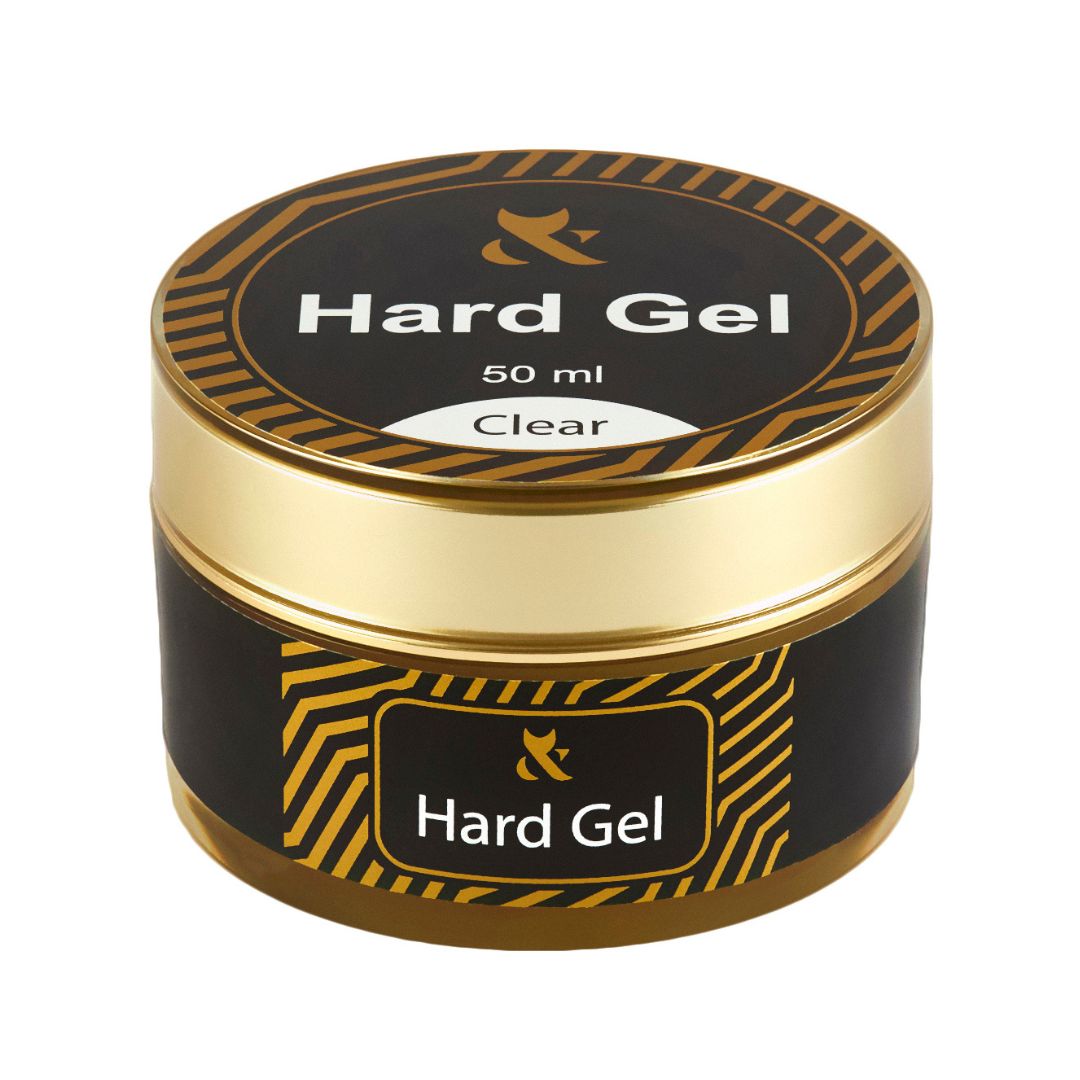 F.O.X Hard Gel Clear kan brukes som bygge gel eller for å styrke negler.
