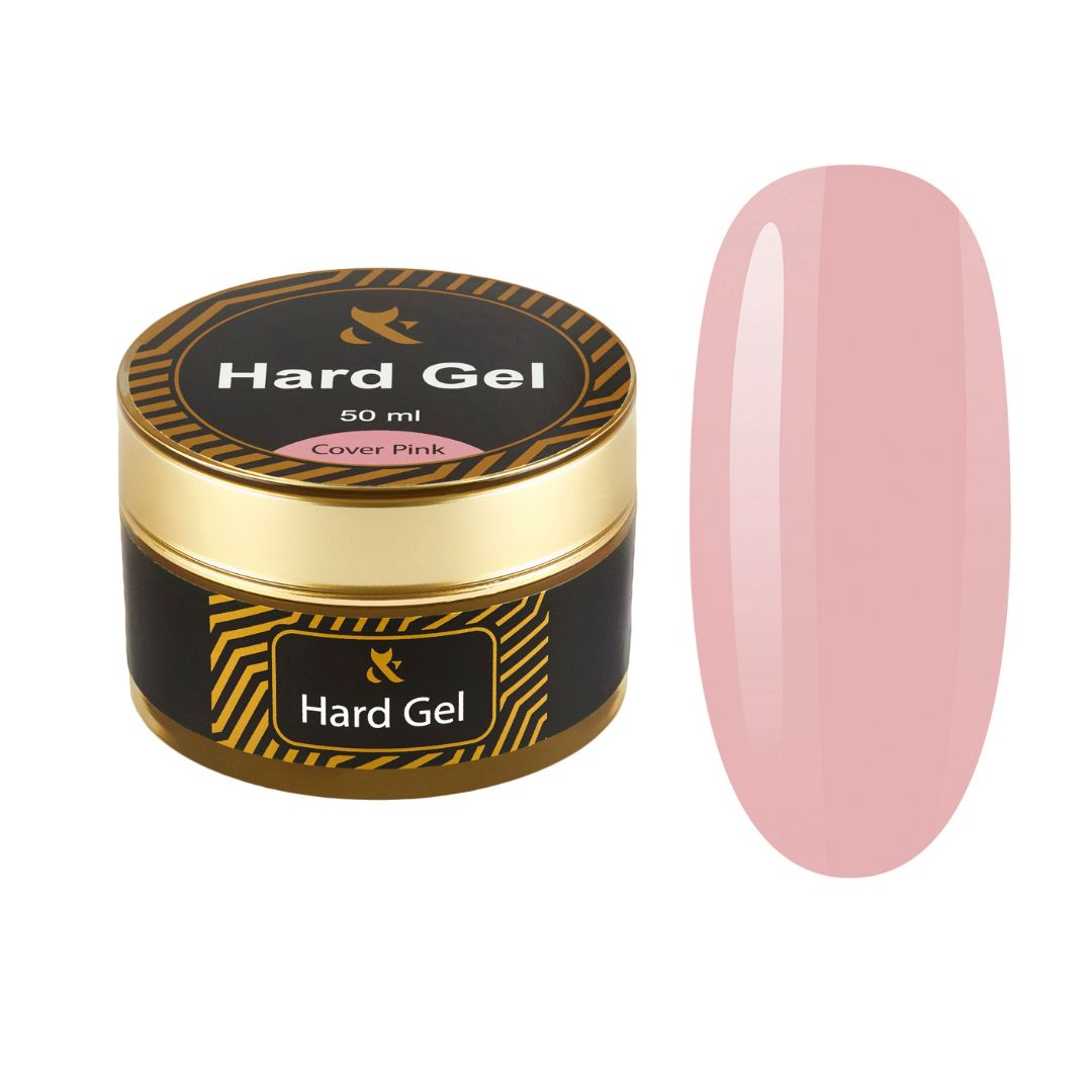 Hard Gel i cover pink: Gir en varig og tiltalende rosa glød.