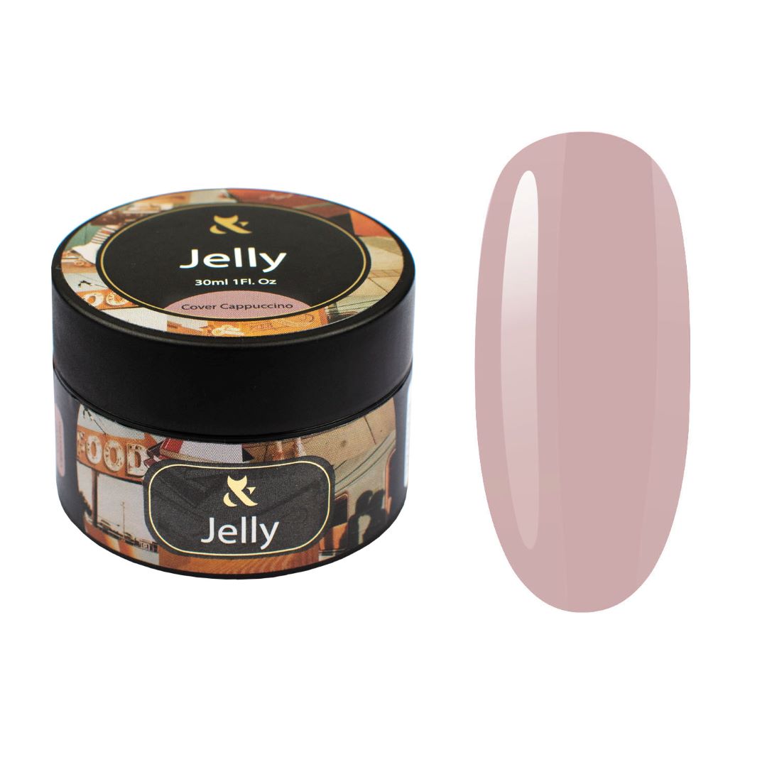 F.O.X Jelly Gel Cover Cappuccino tilbyr en rik og varm kaffefarge.