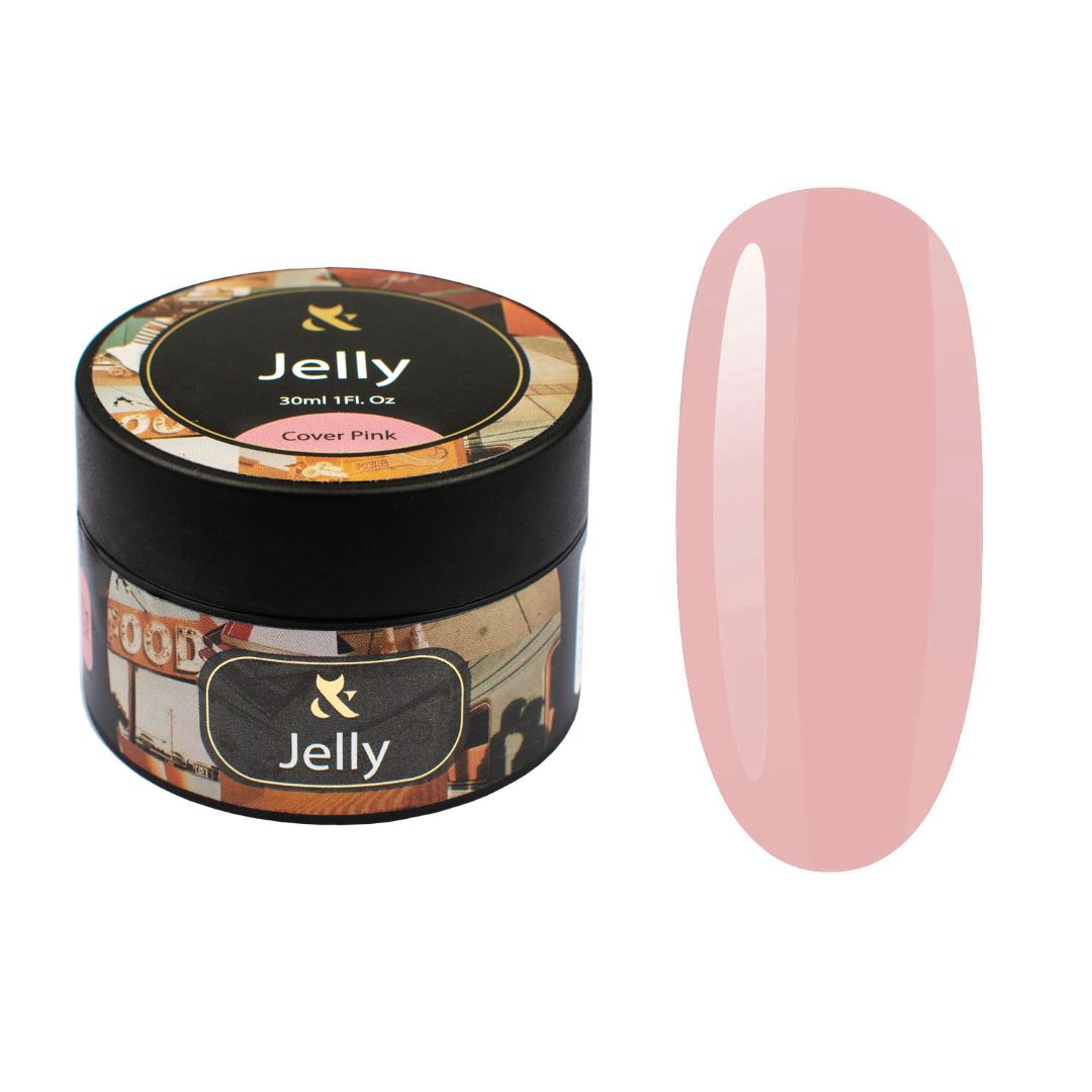 Jelly Gel Cover Pink skaper en myk, feminin rosa nyanse.