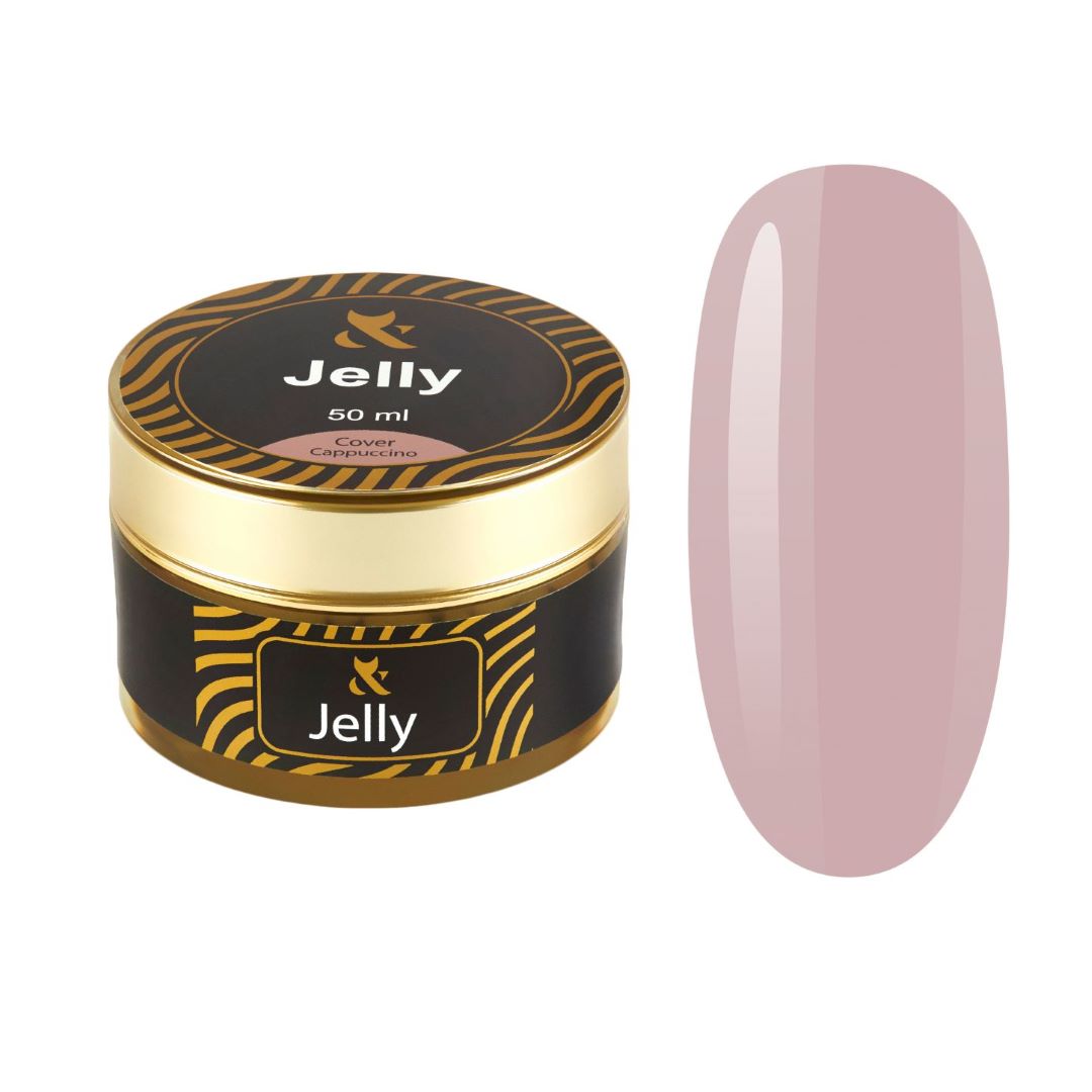 Jelly Gel Cover Cappuccino perfekt for en sofistikert og unik manikyr.