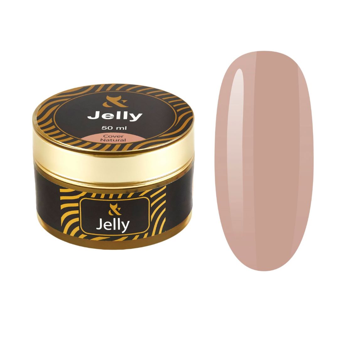 Jelly Gel Cover Natural ideell for de som ønsker en forbedret, men naturlig neglelook.