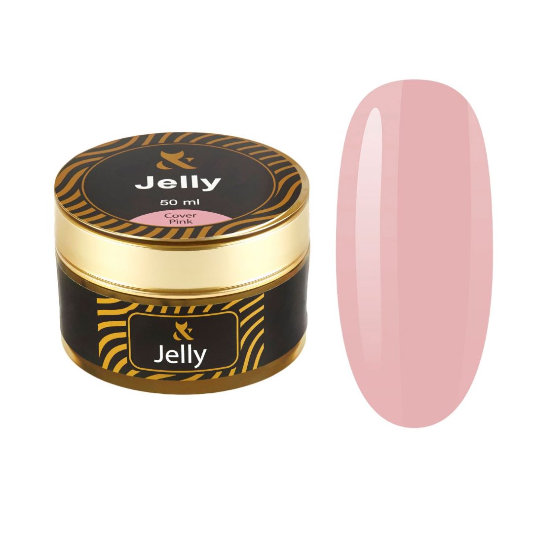 Jelly Gel Cover Pink  ideell for å gi neglene en varm og innbydende glød.