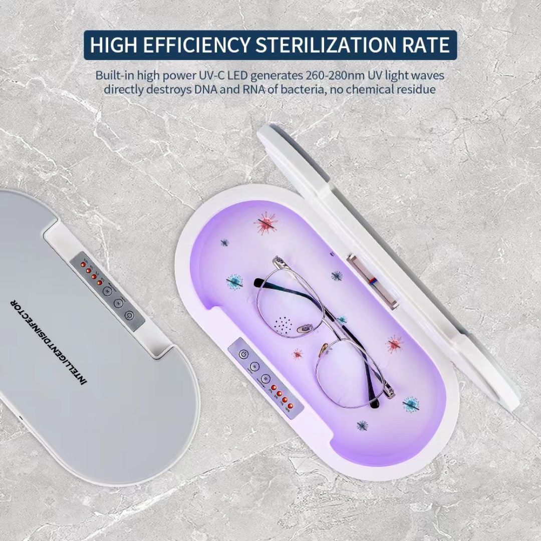 UV LED sterilisator er en bærbar og praktisk enhet som brukes til å sterilisere og desinfisere små gjenstander.