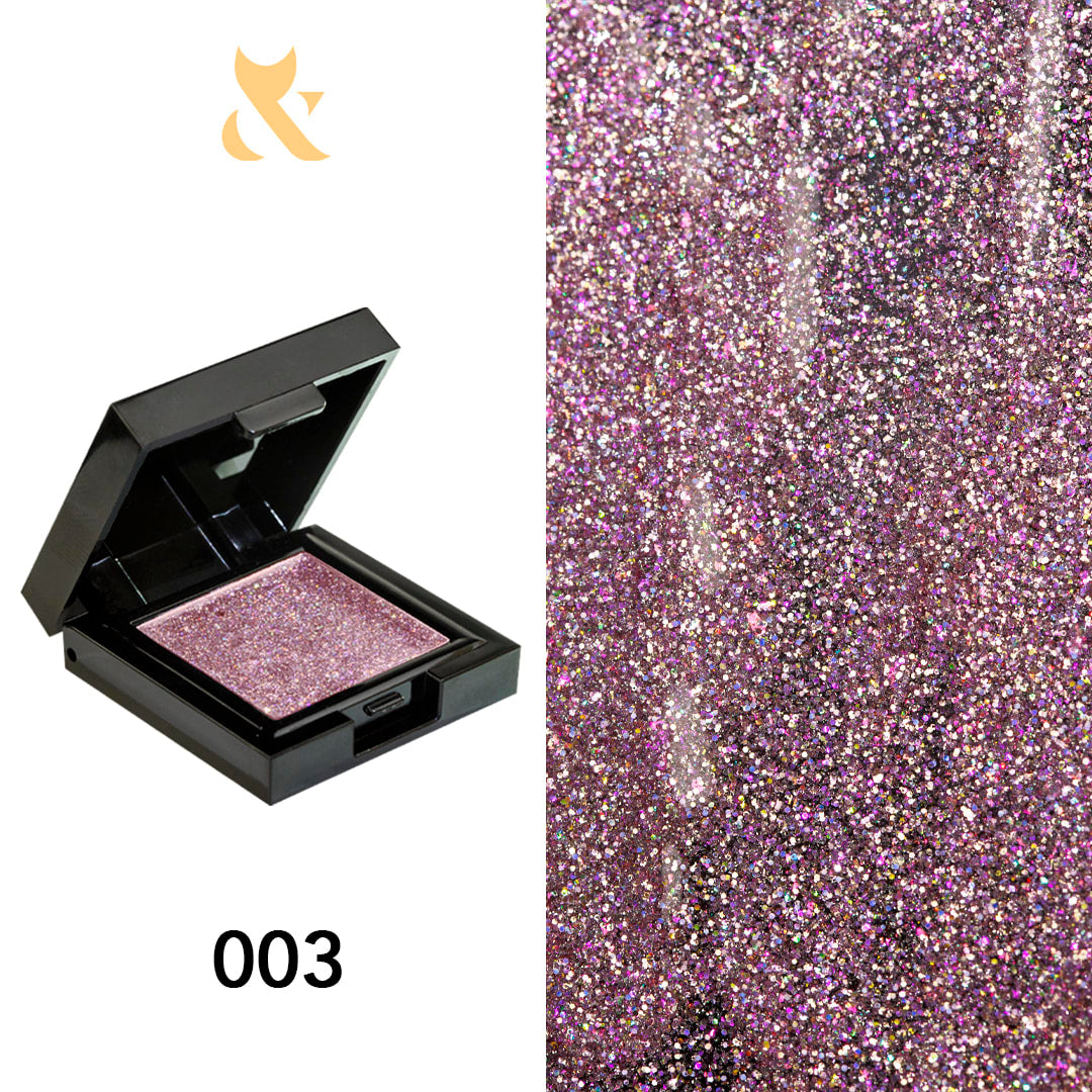 Mystic Gel beriker negledesign med blendende rosa og gull glitter.